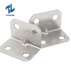 Supports d'angle en acier inoxydable en métal poli sur le ton du prix du mur - Product Image 3