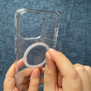 Ốp lưng điện thoại <span class=keywords><strong>iPhone</strong></span> 17 Pro Max 16 15 14 13 12 11 <span class=keywords><strong>Plus</strong></span> Pro Max, chất liệu PC cứng, trong suốt, hỗ trợ sạc không dây từ tính, có hiệu ứng hoạt hình - Product Image 2