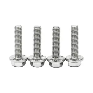 DKV OEM stainless steel fasteners Inconel 600 601 625 Flange face hex bolts Fastening cylinder screw bolts with pad Anti-slip