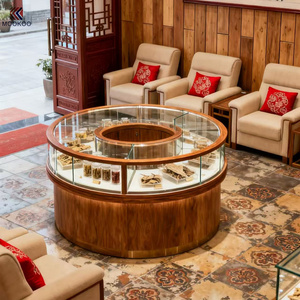 Vitrine d'exposition en métal haut de gamme pour herbes – Rangement haut de gamme pour matériaux médicinaux précieux pour magasin d'herbes de luxe - Product Image 1