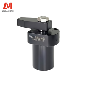 Véritable vérin hydraulique oscillant <span class=keywords><strong>AMAC</strong></span> HSCMF50SR*90-E à montage sur bride en acier, à serrage étendu, pour équipement industriel Mazak - Product Image 2
