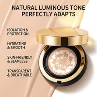 Fond de teint liquide couvrant et waterproof, effet coussin d'air, crème CC/BB SPF 50, fini éclatant, éclaircissant, blanchissant, naturel, pour peaux normales