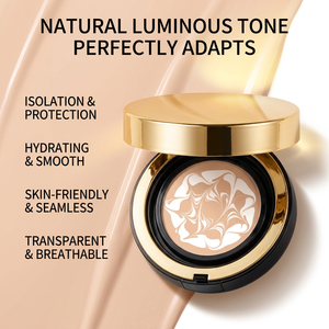 Fond de Teint Liquide Couvrant et Imperméable Effet Coussin d'Air CC/<span class=keywords><strong>BB</strong></span> SPF 50 Fini Rosé Éclaircissant Naturel - Product Image 4