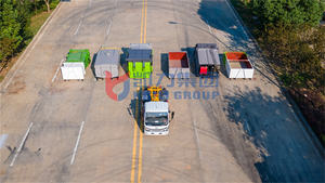 Camión de Brazo Articulado Versátil con 6 Contenedores de Basura, un Camión para Múltiples Puntos - Product Image 3