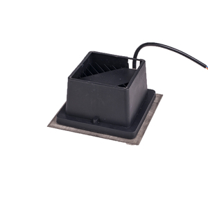 Thép không gỉ vuông và hình chữ nhật RGBW dẫn ánh sáng ngầm IP67 4W 5W 9W sàn bước ánh sáng có thể thêm mặt nạ acrylic chống chói - Product Image 5