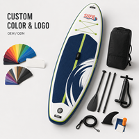 Planche de SUP gonflable OEM 10'6" avec pompe électrique, logo personnalisé, fourniture d'usine