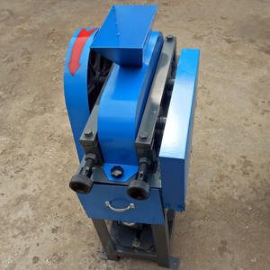 Elettrico a doppio rullo frantoio per il carbone scorie piccolo laboratorio di macinazione macchina per il minerale di sabbia che fa la macchina fonte di energia elettrica - Product Image 3