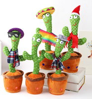 Cactus dansant et chantant 2026, jouet en peluche