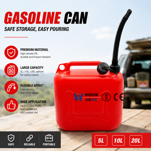 Bidon en plastique HDPE de qualité alimentaire, jerrycan, réservoir de carburant pour huile comestible, eau, liquide, conteneur de stockage, fût à vendre en usine - Product Image 1