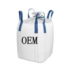 2024 EGP PP büyük çanta/FIBC torba ambalajlar/kum, yapı malzemesi, kimyasal, gübre için 1ton 1.5 ton jumbo çanta