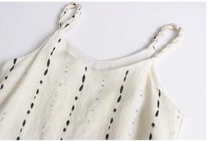 Abito da donna elegante in misto lino senza maniche senza maniche Maxi abito Casual moda con volant orlo modello solido fornitore all'ingrosso <span class=keywords><strong>Online</strong></span> - Product Image 4