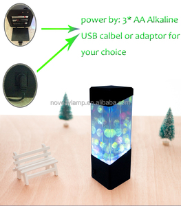 USB ổ cắm Led Mini Fish Tank ánh sáng sứa cạnh giường ngủ bảng ánh sáng ánh sáng ban đêm - Product Image 2