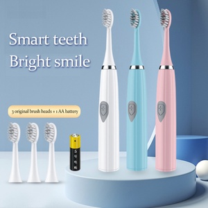 Brosse à dents électrique intelligente à vibration sonique personnalisée pour adultes, marque privée, antibactérienne, poils souples, usage hôtelier, LED, IPX7, pliable - Product Image 2