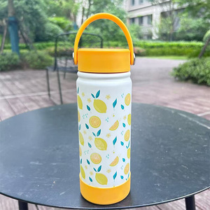 OEM Custom Stainless Steel Thermal Water <b>Cup</b> with Handle, <b>Large</b> Capacity Tumbler for Sports and Travel - Product Image 2