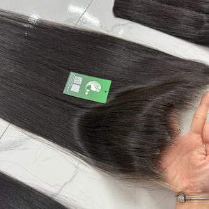 Cheveux vierges bruts, fermeture en dentelle suisse HD, légers avec des nœuds super petits, cheveux vietnamiens de haute qualité - Product Image 4