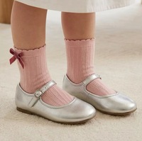 Chaussettes pour filles OEM personnalisées, chaussettes en coton à strass pour enfants, ornées de cristaux brillants, pour robe de demoiselle d'honneur, mariage ou fête.