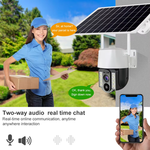 Cámara de Seguridad Inalámbrica para Exteriores VC3 WIFI 4G .mp 4g 7.5w con Panel Solar, Compatible con Tarjeta SIM, Aplicación <span class=keywords><strong>V380</strong></span> <span class=keywords><strong>Pro</strong></span> - Product Image 6
