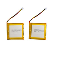 Pack de batteries au lithium personnalisé OEM/ODM, 3,7 V 1S2P, batterie au lithium polymère rechargeable, pack de batteries 6000 mAh 105050, cellule de batterie Lipo