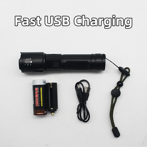 Lampe torche LED à mise au point réglable, charge rapide Type-C, pour la randonnée, la pêche et l'utilisation domestique - Product Image 3