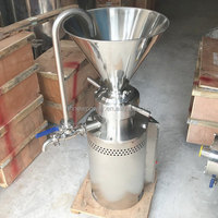 Machine industrielle de fabrication de pâte de tamarin en acier inoxydable, broyeur de beurre de cacao et de noix, moulin colloïdal de type divisé à vendre