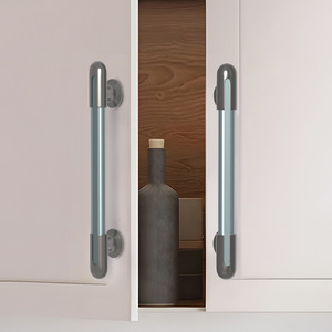 Modern Minimalist Aluminum Alloy Cabinet Handle Bar Durable Frosted Finish For Drawer Wardrobe Door - Product Image 3