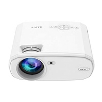 Projecteur portable haute définition Pj202 Havit 220 ANSI Lumens, projecteur vidéo pour téléphone, projecteur de cinéma maison, projecteur de mapping 4K