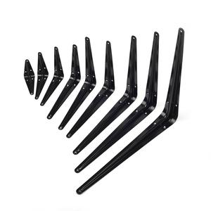 Support d'étagère triangulaire en acier avec revêtement en poudre pour meubles - Product Image 2