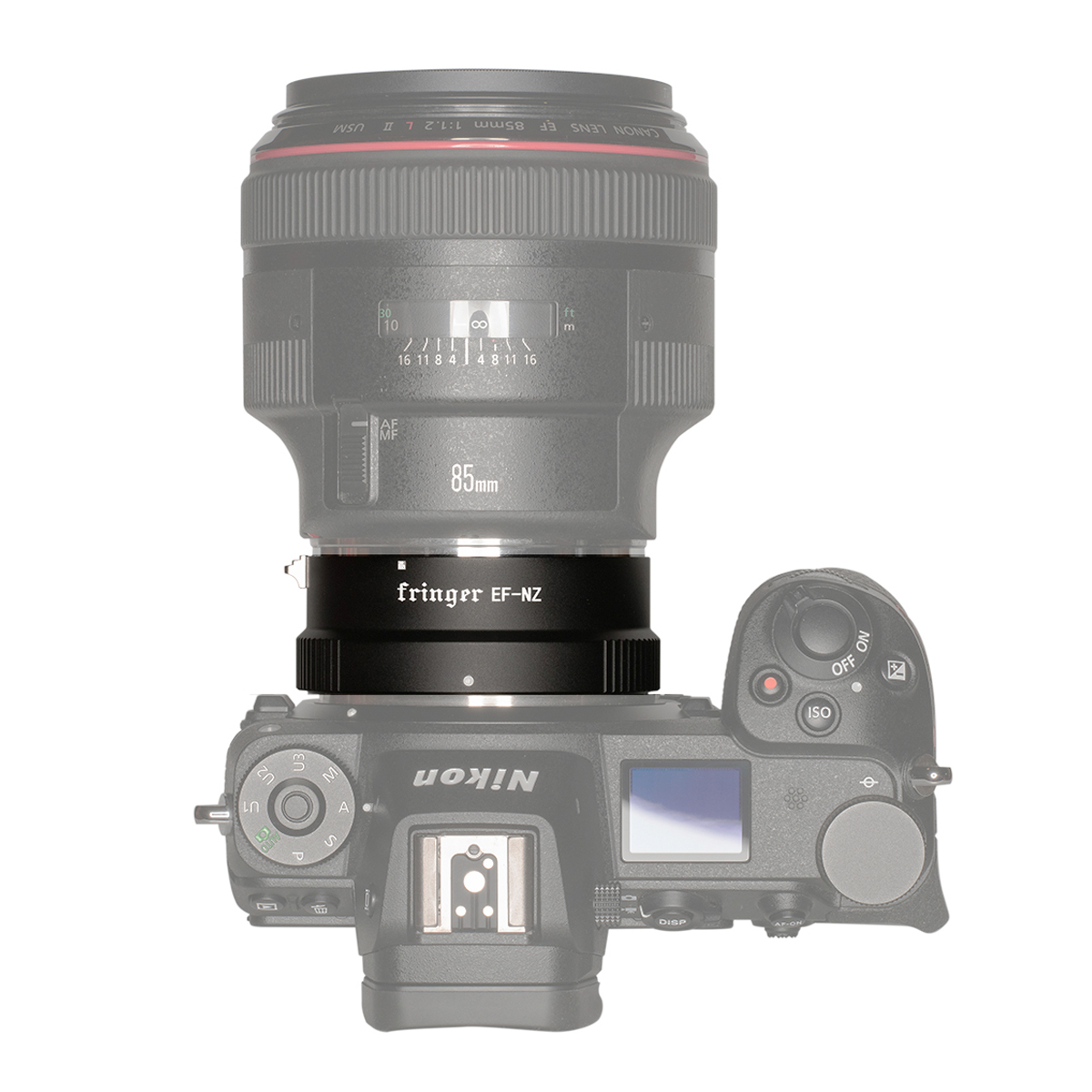 Fringer EF-NZ カメラレンズアダプターリング Canon EF EF-S レンズ