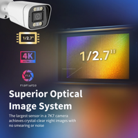 Maßgefertigte 2K 4MP POE IP-Netzwerkkamera mit Bewegungserkennung, NVR-Kompatibel, IP66, Zwei-Wege-Audio, Nachtsicht, CMOS, Professionelle Sicherheit