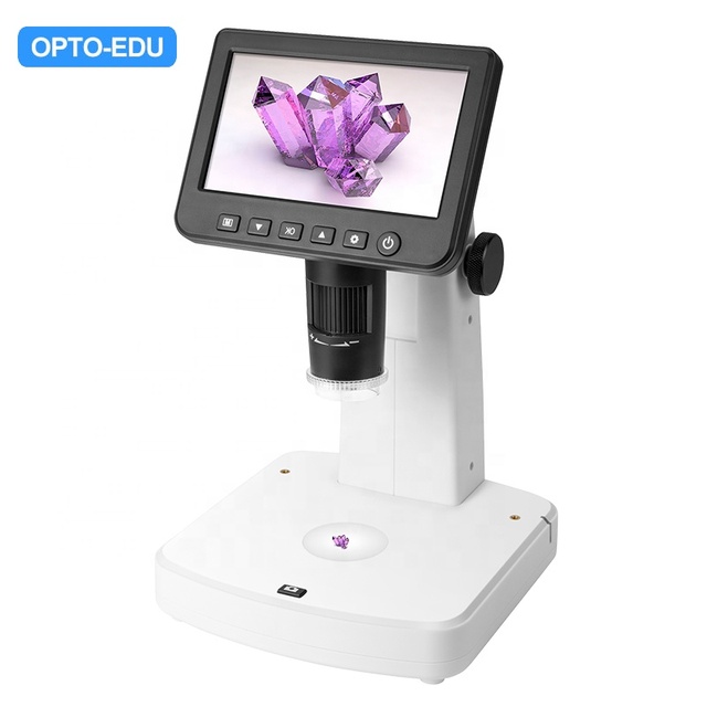 OPTO-EDU A36.5058 12M HD Video 1200x LCD Digital Microscope for Electronics Mobile Repair