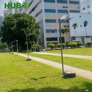 Solar Street <b>Light</b> Semi-Integrated Customizable 20W/40W/50W/70W/100W with Lithium <b>Battery</b> and Solar Structure - Product Image 5