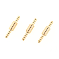 Broches usinées pour circuits imprimés (PCB), broches en cuivre plaqué or, entretoises en cuivre pour PCB, goujons en laiton pour PCB