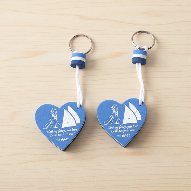 Custom EVA Foam Floating Keychain with Custom Logo Durable Design Digital Printing for Promotional Gifts