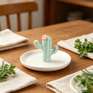 <span class=keywords><strong>Assiette</strong></span> en céramique blanche avec motif champignon et abeille, magnifique design printanier pour la table de cuisine, décoration de service, vente en gros, cadeau en vrac - Product Image 1