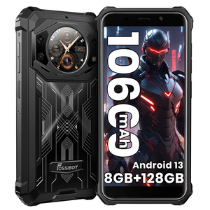 สมาร์ทโฟน Fossibot F101Pro ปลดล็อค รองรับซิมคู่ 8GB+128GB กันน้ำ IP68 รองรับ NFC สแกนลายนิ้วมือ ระบบ Android โทรศัพท์มือถือที่ทนทาน พร้อมหน้าจอแสดงผลด้านหลัง - Product Image 1