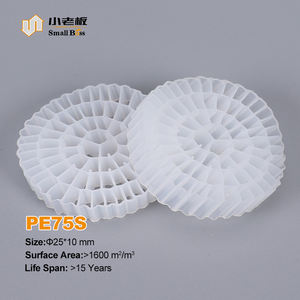 เชื่อมต่อรับตัวอย่าง PE75 K5 วัตถุดิบ HDPE ผู้ให้บริการบําบัดน้ํา Bio Balls กรอง mbbr สื่อชีวภาพ - Product Image 3