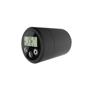 Manufacturer Electronic Programmable Tuya ZigBee wireless TRV smart radiator thermostat
