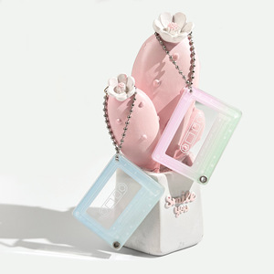 Spot Wholesale Acrylic photo frame <b>keychain</b> Ins style sliding <b>keychain</b> Idol photo storage <b>keychain</b> Bag charm acrylic <b>keychain</b> - Product Image 2