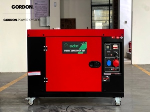 Meilleur <span class=keywords><strong>prix</strong></span> pour un <span class=keywords><strong>mini</strong></span> générateur diesel portable GD6500E 10 kVA, <span class=keywords><strong>alternateur</strong></span> électrique super silencieux, démarrage automatique, 50/60 Hz, 3000 tr/min, ATS simple - Product Image 6