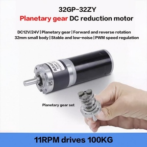 Motorreductor Planetario de Imán Permanente de 32 mm 31ZY, Alto Torque 100KG, Reducción DC Eléctrica 12v/24v - Product Image 2