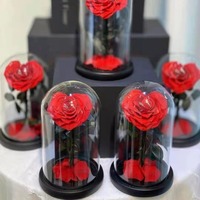 BH Eternal Rose Bunga Mawar Abadi Mawar Abadi dalam Kubah Kaca Mawar Abadi dalam Kubah Kaca