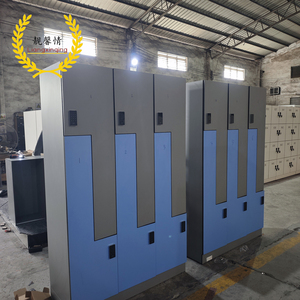 Casillero de Gimnasio Compacto, Moderno y Ecológico de Acero Inoxidable, Impermeable, con Estación de Carga Integrada, para Aeropuertos, Centros Comerciales, Villas, 5 Años de Garantía, 2 Compartimentos - Product Image 4