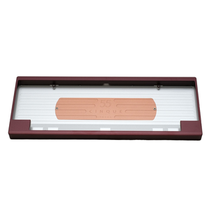 Tastiera meccanica <span class=keywords><strong>CNC</strong></span> anodizzata multicolore personalizzata Base tastiere <span class=keywords><strong>CNC</strong></span> in alluminio per la custodia rapida prototipazione metallo rame alluminio - Product Image 5