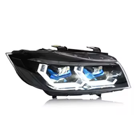 BMX E90 E91 3 série phare LED avant lumière Laser feux de jour 6000k couleur 12V brouillard clignotant lampe accessoires