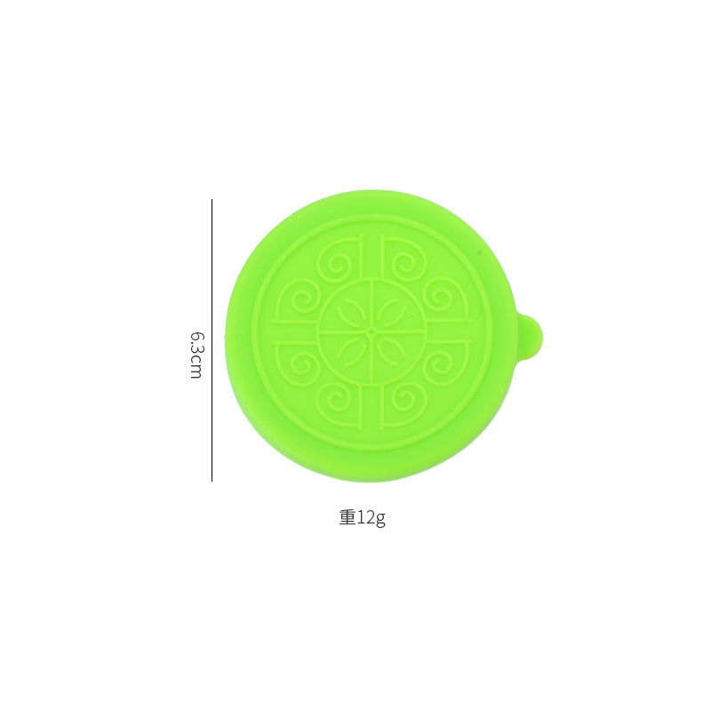 Tapa de silicona verde grande (se adapta a 50 ml y 70 ml)