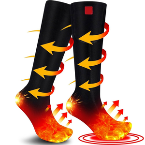 OEM femmes/hommes chaussettes de travail lavé Elektrische Heizsocken épaissir chaussettes de rétention de chaleur pour l'hiver vélo voyage pêche Ski équitation - Product Image 1