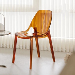 Nouvelle <span class=keywords><strong>chaise</strong></span> de banquet transparente de haute qualité en plastique coloré empilable <span class=keywords><strong>chaise</strong></span> de maître pour restaurant <span class=keywords><strong>chaise</strong></span> de salle à manger vente en gros - Product Image 4