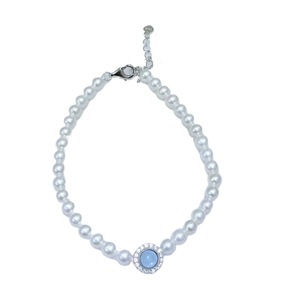 Auténtica Pulsera de Perlas de Agua Dulce de 4-5 mm, Nueva 2025, Plata Pura, Azul Marino, Blanco Tesoro, Casi Impecable, Collares en Capas de Moda - Product Image 5
