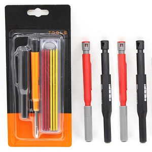 <span class=keywords><strong>Crayon</strong></span> mécanique ABS en plastique 2,8 mm avec mine HB, robuste, avec taille-<span class=keywords><strong>crayon</strong></span> intégré, pour le travail du bois, les entrepreneurs, les trous profonds - Product Image 5