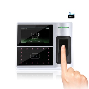 Reconocimiento facial y de huellas dactilares multibiométrico Sistema de <span class=keywords><strong>control</strong></span> de acceso de pantalla táctil Tft de 4,3 "con software web - Product Image 5